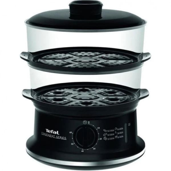Cuiseur Vapeur Tefal Steam Cooker VC140131 900W Noir Cuiseur Vapeur Tefal Steam Cooker VC140131 900W Noir